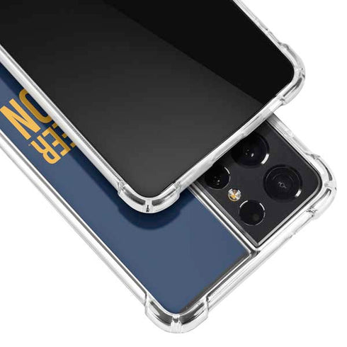 West Virginia University Climb Higher Galaxy S21 Ultra 5G Clear Case